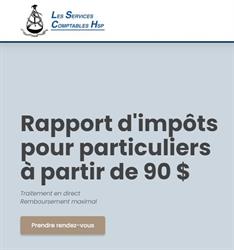 Les Services Comptables HSP, Québec, QC opening hours