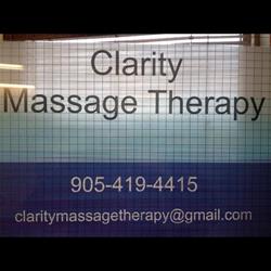 Clarity Massage Therapy, Bowmanville, ON opening hours