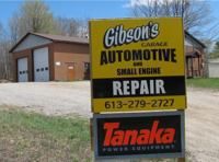 Gibson's Garage, Sharbot Lake, ON opening hours