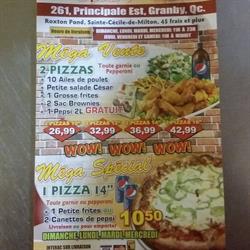 Tim Sorrento's Pizzeria, Granby, QC opening hours