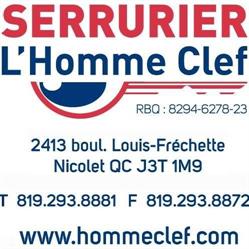 Serrurier L'Homme Clef Inc, Nicolet, QC opening hours