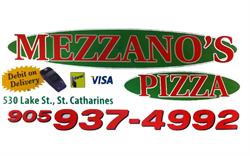Mezzano's Pizza, St. Catharines, ON opening hours