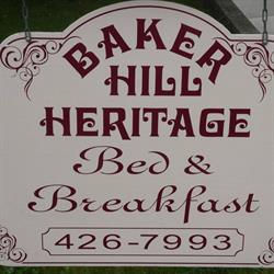 Baker Hill Heritage B & B, Cranbrook, BC opening hours