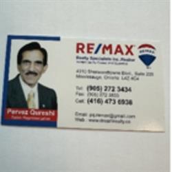 Pervez Qureshi- Re Max Realty Specialists Inc., Brokerage, Mississauga, ON opening hours