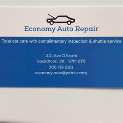 economy auto repair, Saskatoon, SK opening hours