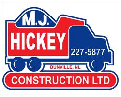 M J Hickey Construction, Dunville, NL opening hours