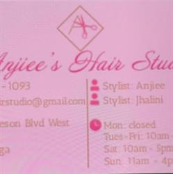 Anjiee's Hair Studio, Mississauga, ON opening hours