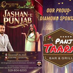 Panj Taara Bar & Grill, Kitchener, ON opening hours