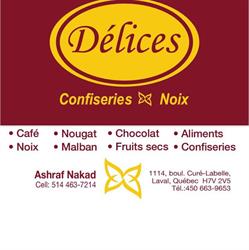Délice Noix, Laval, QC opening hours