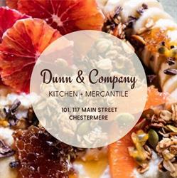 Dunn & Company Kitchen + Mercantile, Chestermere, AB opening hours