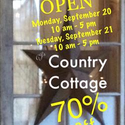 CJ's Country Cottage, Upper Woodstock, NB opening hours