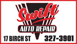 Swift Auto Repair, Minto, NB opening hours