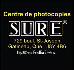 Surecopy Gatineau, opening hours