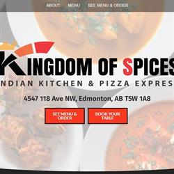 Kingdom of Spices, Edmonton, AB opening hours