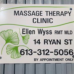 Ellen Wyss RMT, Killaloe, ON opening hours