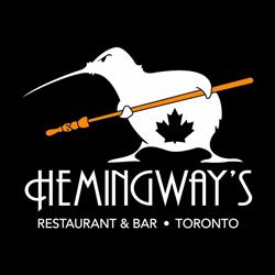 Hemingway's Restaurant and Bar, Toronto, ON opening hours