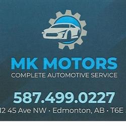 MK Motors, Edmonton, AB opening hours