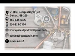 Boutique Budget Drain - Fournitures et matériaux de plomberie Delson, opening hours