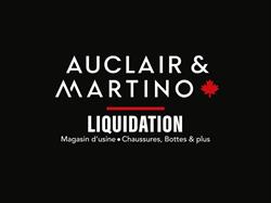 Auclair & Martineau - Magasin d'usine, Québec, QC opening hours
