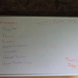 Julie’s Homemade Butter Tarts, Scarborough, ON opening hours