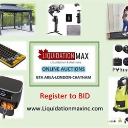 Liquidation Max Inc. Wholesale Liquidation & Online Auctions, London, ON opening hours