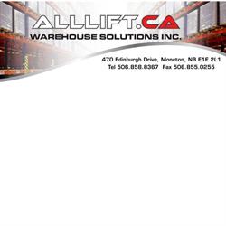 All Lift Warehouse Solutions Inc., Moncton, NB opening hours
