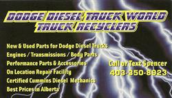 Dodge Diesel Truck World, Lacombe, AB opening hours