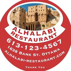 Alhalabi Restaurant, Ottawa, ON opening hours