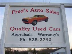 Fred's Auto Sales, Middleton, NS opening hours
