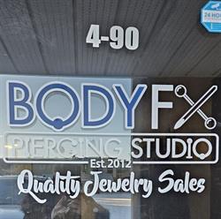 BodyFx Piercing Studio Quality Jewelry Sales, Steinbach, MB opening hours