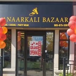 Anaarkali Bazaar, Milton, ON opening hours