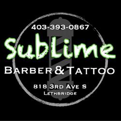 Sublime Barber and Tattoo, Lethbridge, AB opening hours