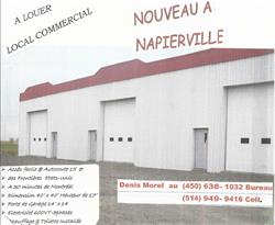 Local commercial Napierville, opening hours