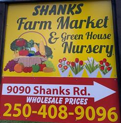 Shanks Farm Market Green House & Nursery, Lake Country, BC opening hours