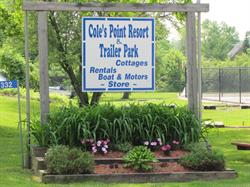 Cole's Point Resort, Campbellford, ON opening hours