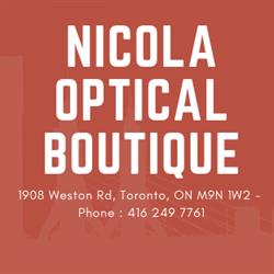 Nicola Optical Boutique, Toronto, ON opening hours