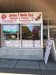 Jenny T Nail Spa, Vancouver, BC opening hours