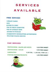 Chinook Regional Library Tompkins Branch, opening hours