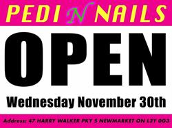 Pedi N Nail HYW 404 & Davis Dr, Newmarket, opening hours