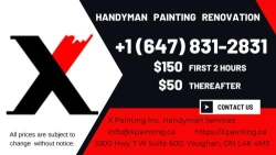 X Painting Inc - Handyman Services, Concord, ON opening hours
