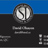 SI windows and doors, Dorval, QC opening hours