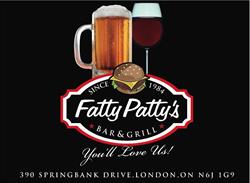 Fatty Patty's Bar & Grill, London, ON opening hours