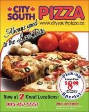 City South Pizza, Brampton, ON opening hours