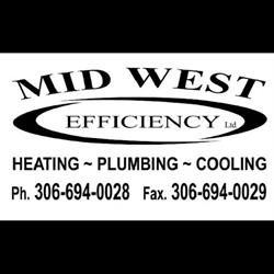 Mid West Efficiency heating, plumbing, cooling Ltd, Moose Jaw, SK opening hours