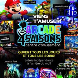 Centre d'Amusement Familial 4 Saisons, Sherbrooke, QC opening hours