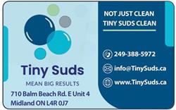 Tiny Suds, Midland, ON opening hours
